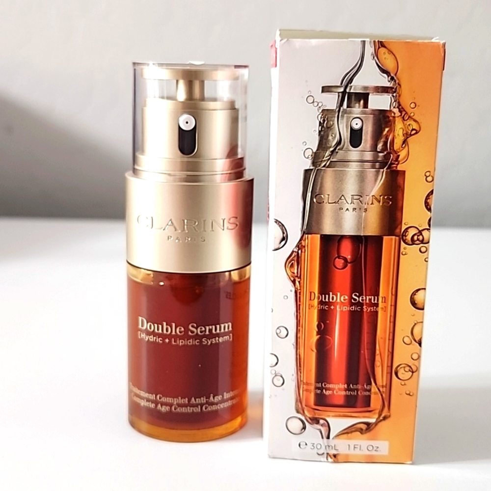 Clarins face sérum anti agi g glowing deep hydrating smoothing